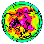 Ozone Field of 25 April 2014