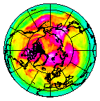 Ozone Field of 27 April 2014