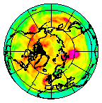 Ozone Field of 25 May 2014