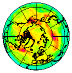 Ozone Field of 01 June 2014