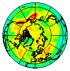 Ozone Field of 15 June 2014