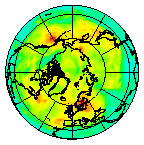 Ozone Field of 22 June 2014
