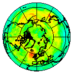 Ozone Field of 05 July 2014