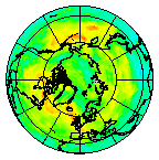 Ozone Field of 08 July 2014