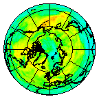 Ozone Field of 09 July 2014
