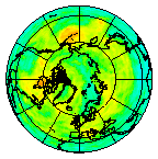 Ozone Field of 10 July 2014