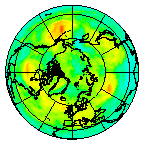 Ozone Field of 14 July 2014