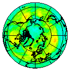Ozone Field of 31 July 2014