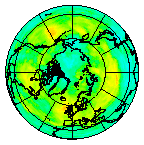 Ozone Field of 01 August 2014
