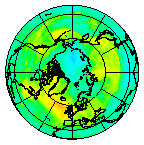 Ozone Field of 08 August 2014