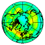 Ozone Field of 09 August 2014