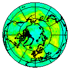Ozone Field of 15 August 2014