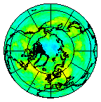 Ozone Field of 29 August 2014