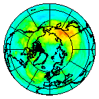 Ozone Field of 16 October 2014