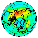 Ozone Field of 25 October 2014