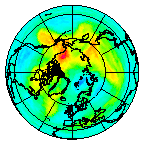 Ozone Field of 30 October 2014
