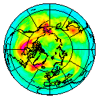 Ozone Field of 03 December 2014