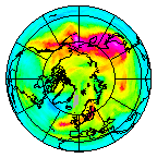 Ozone Field of 12 December 2014