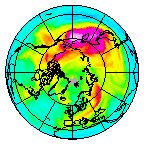 Ozone Field of 14 December 2014