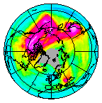 Ozone Field of 21 December 2014