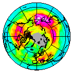 Ozone Field of 28 December 2014