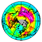 Ozone Field of 29 December 2014