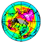 Ozone Field of 31 December 2014