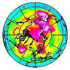 Ozone Field of 04 January 2015