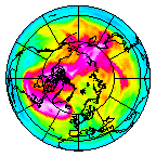 Ozone Field of 07 January 2015