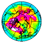 Ozone Field of 08 January 2015