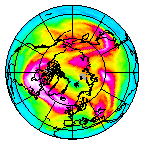 Ozone Field of 10 January 2015