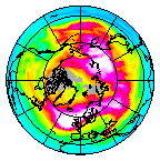 Ozone Field of 13 January 2015