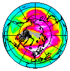 Ozone Field of 14 January 2015