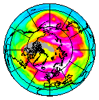 Ozone Field of 15 January 2015