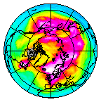 Ozone Field of 17 January 2015
