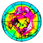 Ozone Field of 20 January 2015