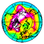 Ozone Field of 23 January 2015