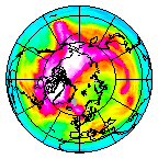 Ozone Field of 24 January 2015