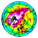 Ozone Field of 27 January 2015