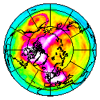 Ozone Field of 31 January 2015