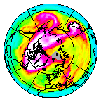 Ozone Field of 09 February 2015