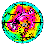 Ozone Field of 14 February 2015