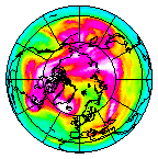 Ozone Field of 16 February 2015