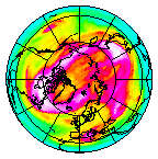 Ozone Field of 08 March 2015