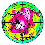 Ozone Field of 13 April 2015