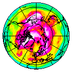 Ozone Field of 17 April 2015