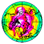 Ozone Field of 18 April 2015