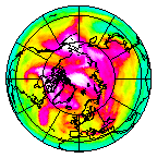 Ozone Field of 21 April 2015