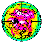 Ozone Field of 22 April 2015