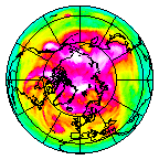 Ozone Field of 23 April 2015